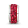 Sterling Silver Reflections Red Double Row Preciosa Crystal Bead