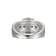Blue And White Cubic Zirconia Platinum Over Silver Ring 6.21ctw