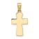 14K Yellow Gold First Holy Communion Cross Pendant