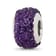 Sterling Silver Reflections Purple/Violet Full Preciosa Crystal Bead