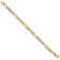 10k Yellow Gold 6.5mm Solid Hand-polished Flat Mariner Link Bracelet