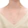 Pear Shape Freshwater Pearl Layered Necklace In 14K Gold Over Sterling Silver
