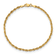 14k Yellow Gold 2.8mm Rope Link Bracelet, 8 Inches