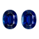 Sapphire Unheated 9.8x7.7mm Oval Matched Pair 6.56ctw