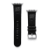 Gametime NHL Columbus Blue Jackets Black Leather Apple Watch Band
(38/40mm S/M). Watch not included.