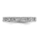 Sterling Silver Stackable Expressions White Topaz Ring 0.19ctw