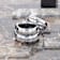GOLDWYN Braided 14k Gold Inlay Domed Tungsten Ring 8mm