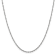 14K White Gold 1.7mm Singapore Chain Necklace