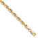 10k Yellow Gold 3.5mm Rope Link Bracelet
