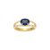 Lab Created Blue Sapphire And White Cubic Zirconia 18K Gold Over
Sterling Silver Ring 1.72ctw