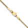 14k Yellow Gold 1.7mm Solid Rope 22 Inch Chain