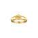 Green And White Cubic Zirconia 18K Gold Over Sterling Silver Ring 2.41ctw