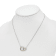 14K Two-tone Gold Lab Grown Diamond SI1/SI2, G H I, Circle Interlocking
18 Inch Necklace 0.41ctw