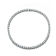 CZ Tennis Necklace In Sterling Silver 16 Inch