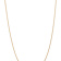 14k Yellow Gold 1.3mm Solid Diamond-Cut Rope 16 Inch Chain