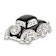 DEAN Black and White Car Trinket Box