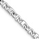 Rhodium Over 14k White Gold 4.4mm Hand Polished Fancy Link Bracelet