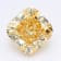 1.54ct Intense Yellow Cushion Lab-Grown Diamond SI1 Clarity IGI Certified