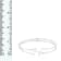 7.5-8mm and 2mm White Cultured Freshwater Pearl Silver  Bracelet