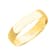 4mm Lightweight Ladies Wedding Band in 10k Yellow Gold