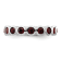 Sterling Silver Stackable Expressions Red Crystal Ring