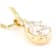 Pear Shape Moissanite Solitaire Pendant In 14K Yellow Gold Over Sterling
Silver 2.10ctw Diamond Equivalent Weight