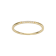 White Cubic Zirconia 18k Yellow Gold Over Sterling Silver Ring 0.05ctw