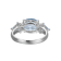 Lab Created Blue Spinel Platinum Over Sterling Silver March Birthstone
Ring 2.39ctw