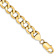 14k Yellow Gold 9mm Curb Link 18 Inch Chain