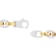 Robert Alton Men's Two-Tone Horseshoe Link 10mm Bracelet In Two-Tone
Stainless Steel