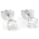 Lab-Grown Diamond Stud Earrings In 14K White Gold 0.75ctw