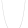 Rhodium Over 14k White Gold 1mm Solid Diamond-Cut Parisian Wheat 30 Inch Chain