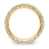 14K Yellow Gold Lab Grown Diamond SI+, H+, Eternity Band
