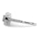 Rhodium Over 14K White Gold Diamond Cluster Engagement Ring 0.22ctw