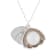 9-9.5mm White Cultured Freshwater Pearl Sterling Silver Pendant W/Chain