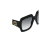 Gucci Oversize Black Square Grey Gradient 54mm Women's Sunglasses
GG0053SN 001