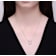 Initial D Mixed Cut CZ Pendant Necklace In Sterling Silver 18 Inch