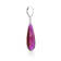 Red Pear Shaped Lab Created Ruby Sterling Silver Earrings 25ctw