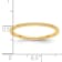 14K Yellow Gold 1.2mm Milgrain Stackable Expressions Band