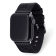 Gametime MLB New York Mets Black Leather Apple Watch Band (38/40mm S/M).
Watch not included.