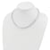 Sterling Silver Open Link Cable 8.50mm Necklace