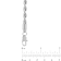 Robert Alton Men's Rope Chain Necklace 5mm In Stainless Steel 24 Inch