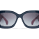 Chanel Blue and Pink w Quillted "CC" Logo Frame / Gray
Gradient  Lens Sunglasses