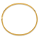 14k Yellow Gold 5mm Oversized High Polished Hinged Bangle Bracelet