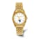 LogoArt West Virginia University Pro Gold-tone Gents Watch