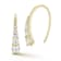 Rachel Zoe 14K Yellow Gold Over Sterling Silver Cubic Zirconia Graduated
Threader Earrings