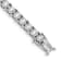 Rhodium Over 14k White Gold Illusion Setting Diamond Bracelet
