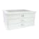 Mele and Co Large Lili Glass Top Wooden Jewelry Box