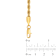Robert Alton Men's Yellow Rope Chain Necklace 5mm In Ion-Plated
Stainless Steel 24 Inch