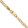 14k Yellow Gold 2.9mm Solid Flat Beveled Curb 20 Inch Chain